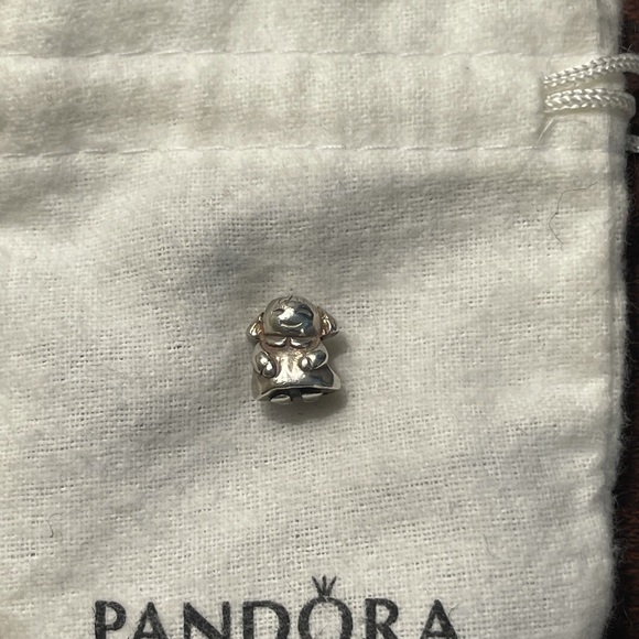 Authentic Pandora girl charm - Picture 2 of 4